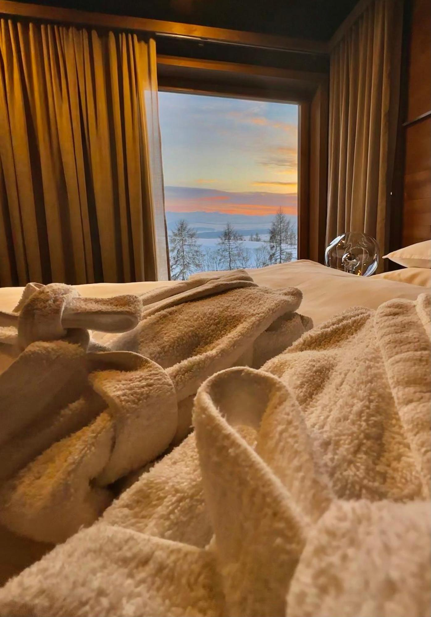 Koza U Woza Wypocznij W Gorach W Rytmie Slow Drewniany Dom Premium Z Widokiem Na Panorame Tatr Ecospa Strefa Fitness Zielona Farma Warsztaty (Adults Only) Szlembark Exteriör bild