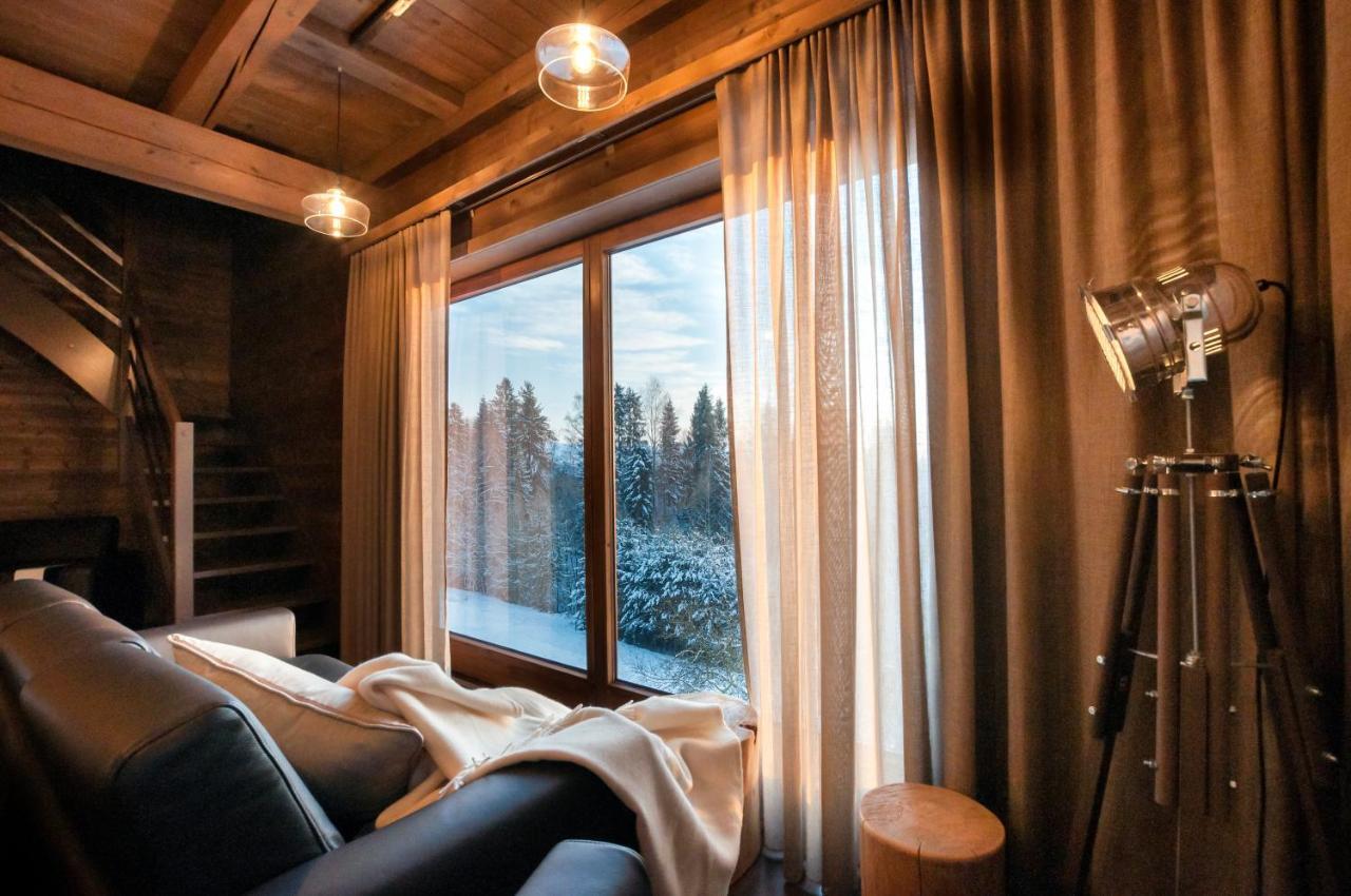 Koza U Woza Wypocznij W Gorach W Rytmie Slow Drewniany Dom Premium Z Widokiem Na Panorame Tatr Ecospa Strefa Fitness Zielona Farma Warsztaty (Adults Only) Szlembark Exteriör bild