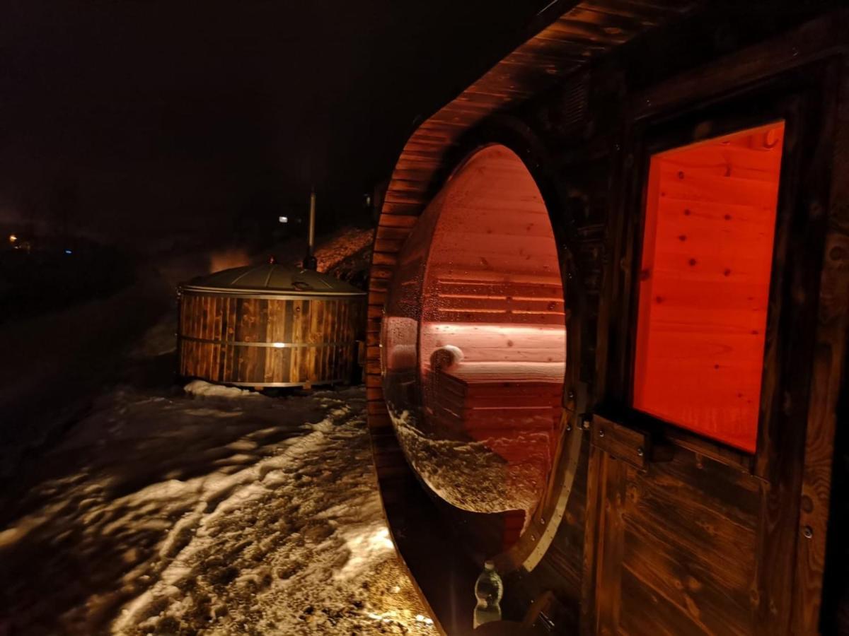 Koza U Woza Wypocznij W Gorach W Rytmie Slow Drewniany Dom Premium Z Widokiem Na Panorame Tatr Ecospa Strefa Fitness Zielona Farma Warsztaty (Adults Only) Szlembark Exteriör bild